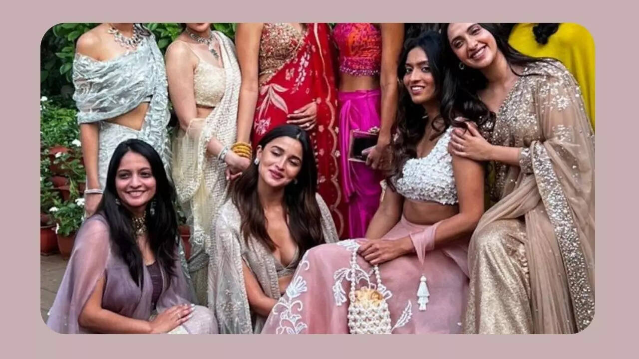 Alia Bhatt bridesmaid