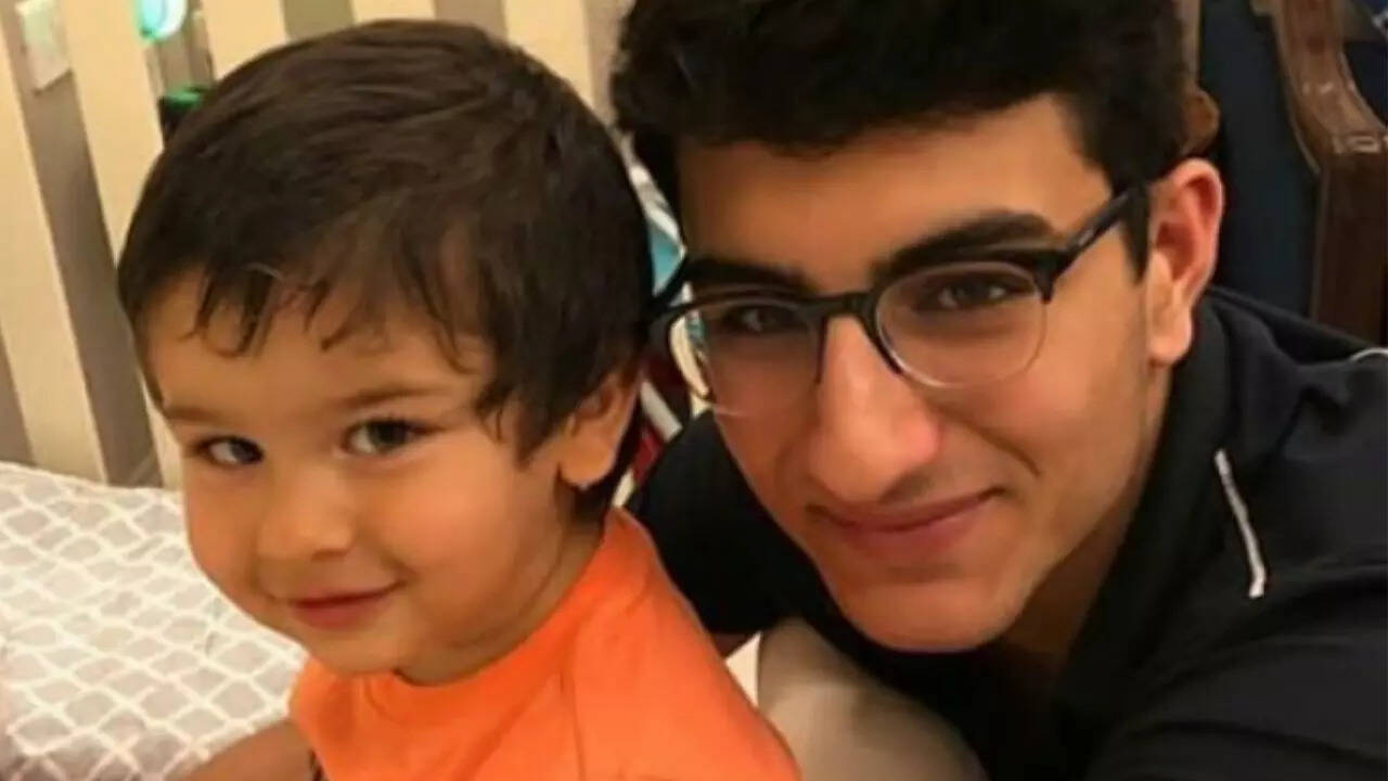 Ibrahim with Taimur