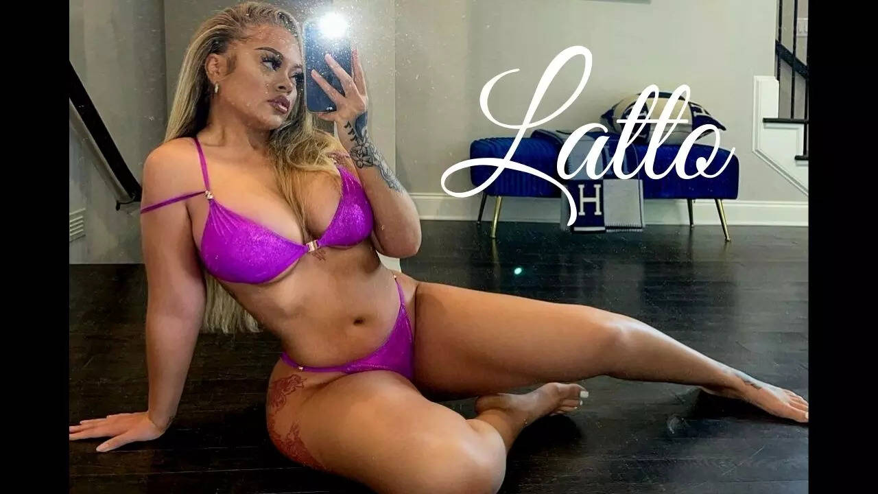 Latto's hot bikini photos