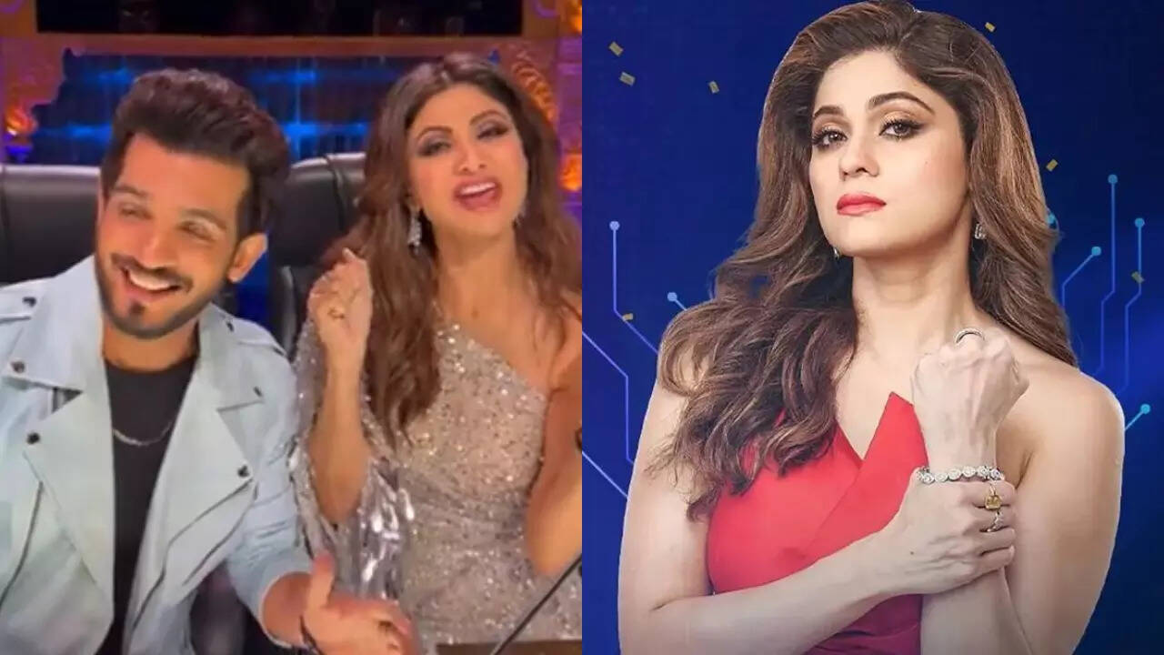 Shilpa Shetty and Arjun Bijlani cheer for Bigg Boss 15 contestant Shamita Shetty