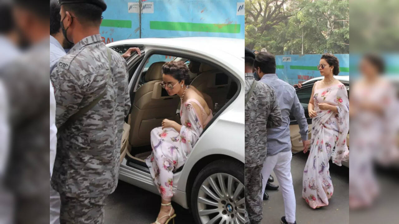 Kangana appears before Mumbai Police