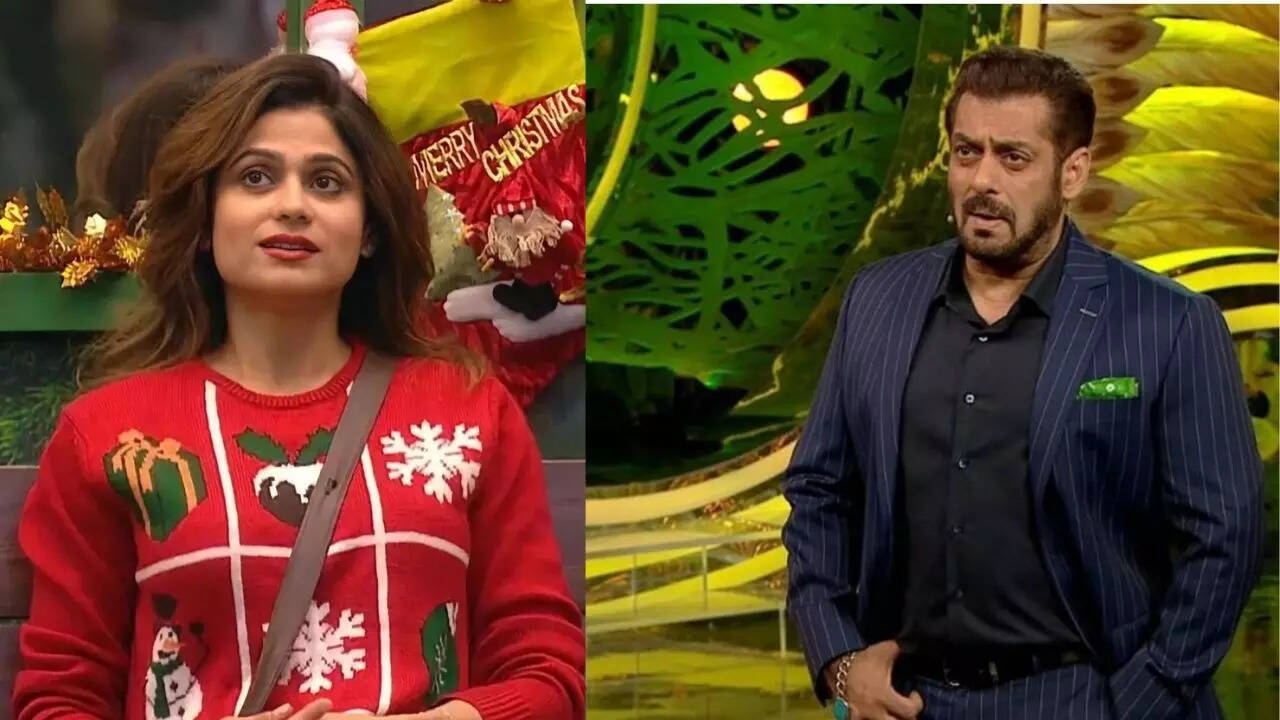 Shamita Shetty and Salman Khan BB15