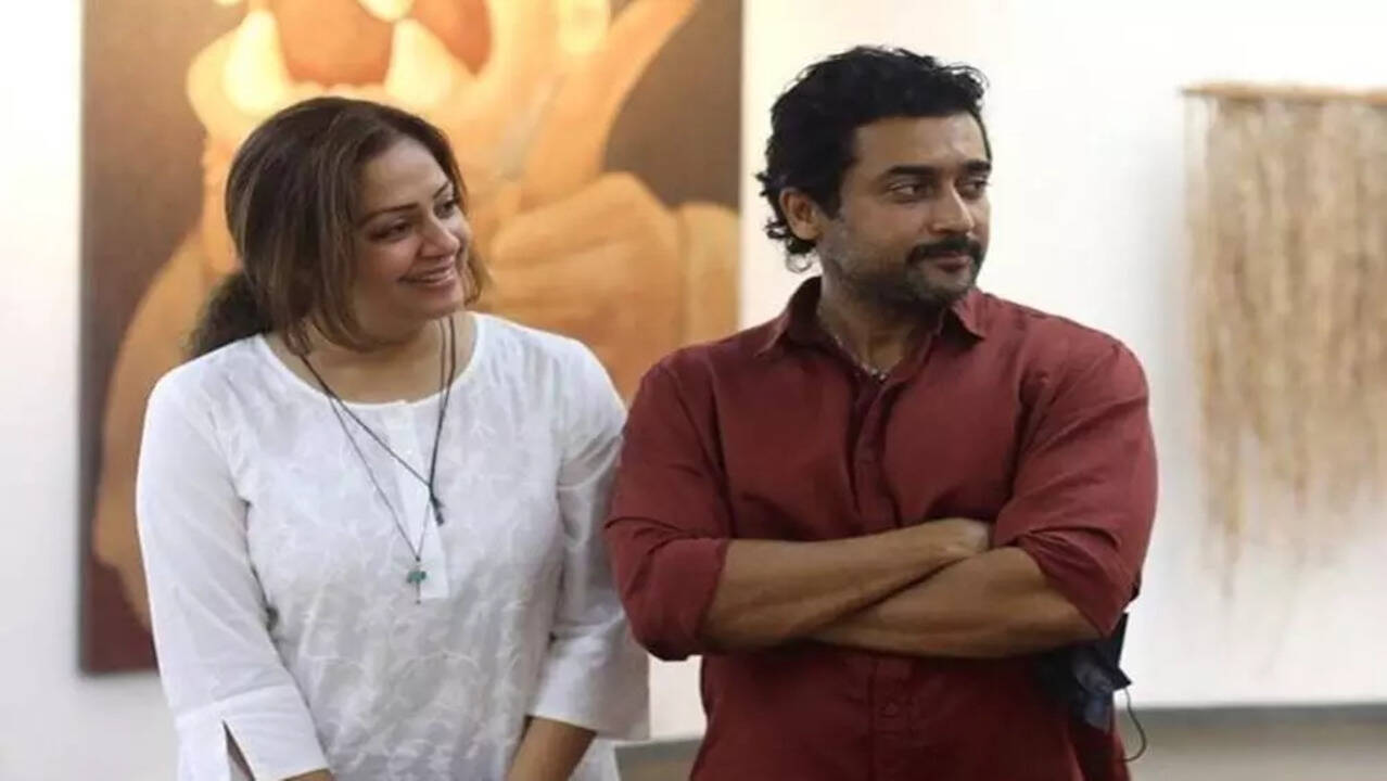 Jyotika and Suriya