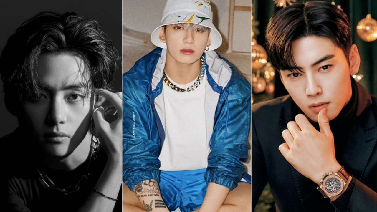 BTS' V, Jungkook, and Astro's Cha Eun Woo were among the listers