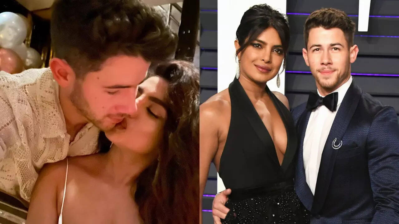 Nick Jonas and Priyanka Chopra seal a kiss on the new year's eve