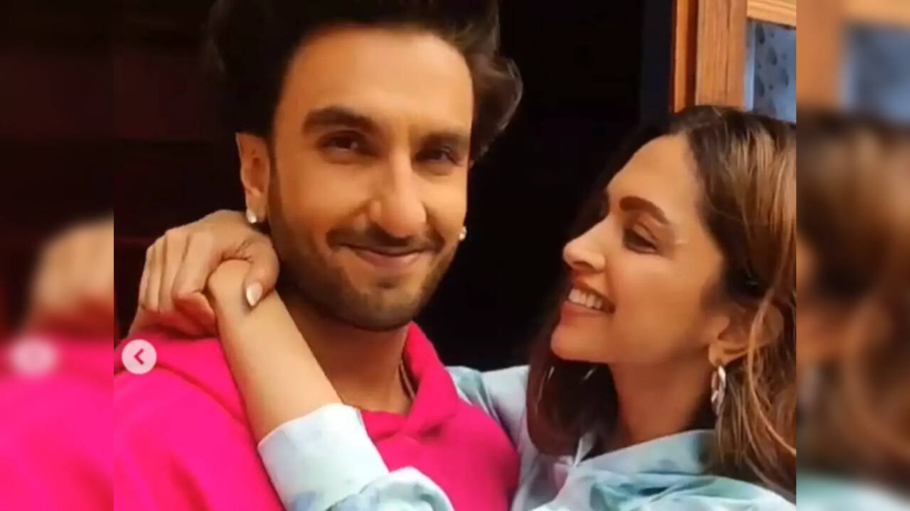 Ranveer Singh with wife Deepika Padukone