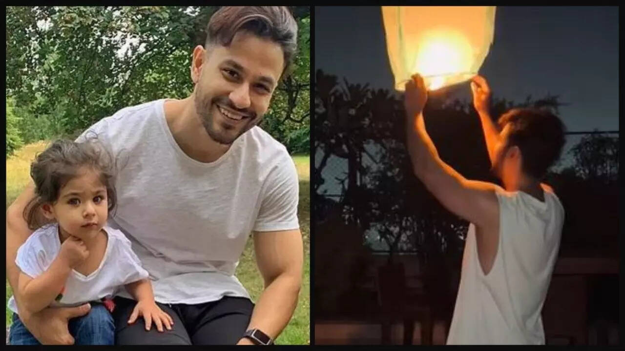 Kunal Kemmu release floating lantern