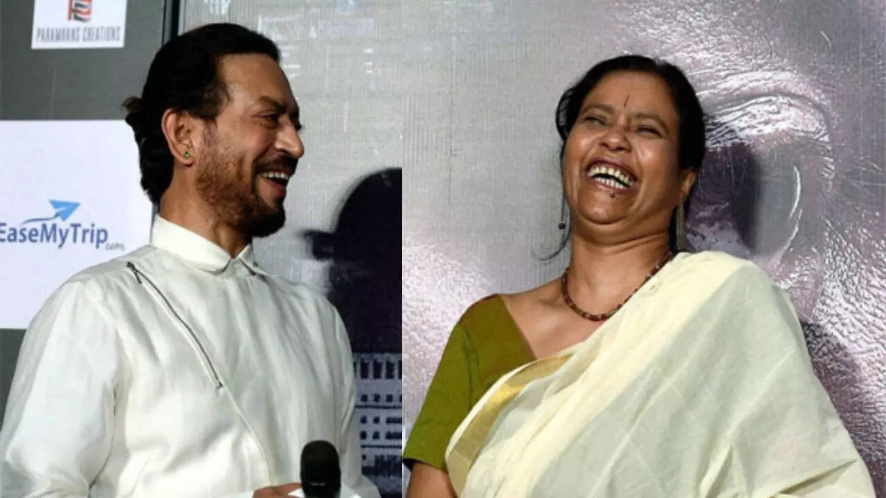 Irrfan Khan with wife Sutapa