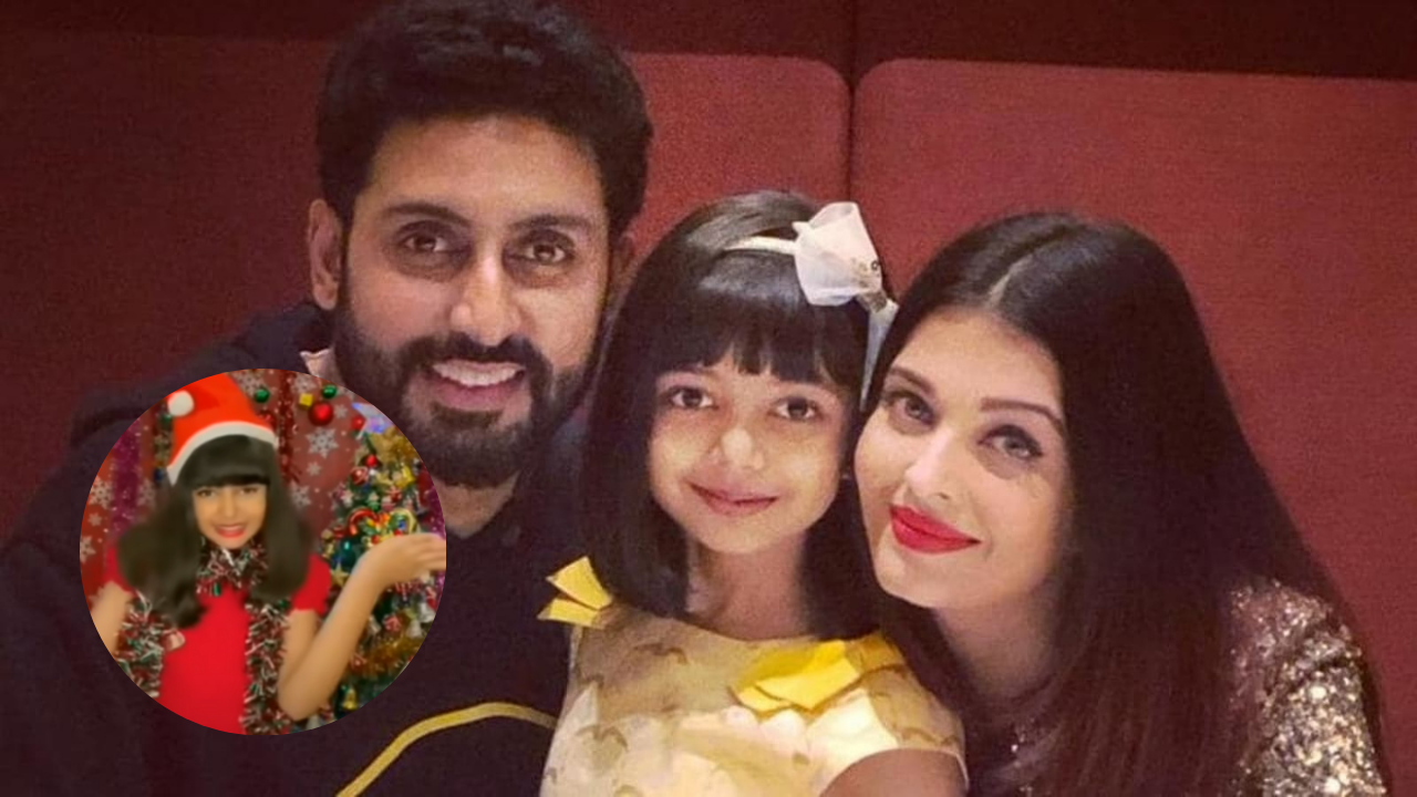 Aishwarya and Abhishek's daughter Aaradhya's message about the spirit of  Christmas in unseen video deserves your attention | Zoom TV, image size:1280x720