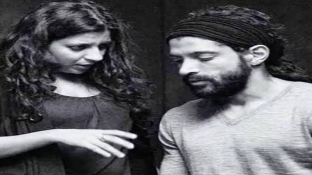 Zoya Akhtar with Farhan