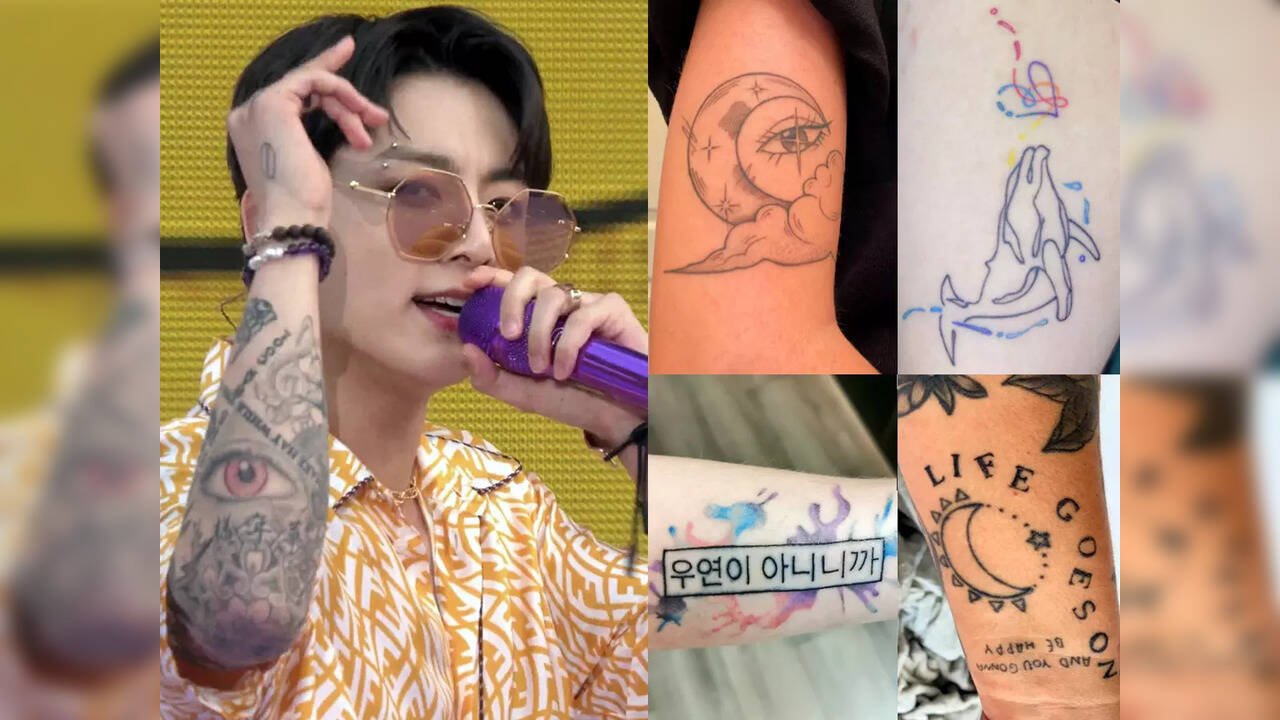 ARMY earlier showed off their ink as they trended #TattoosForKoo