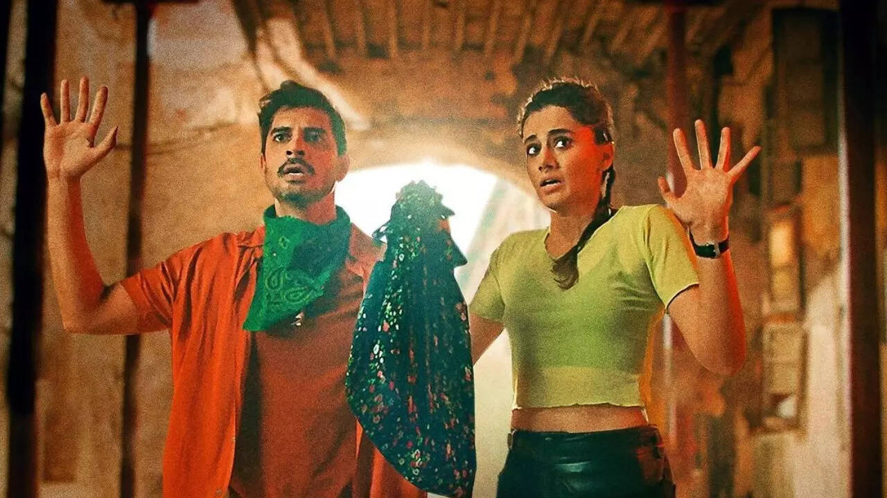 Taapsee Pannu and Tahir Raj Bhasin's Looop Lapeta trailer leaves social media unimpressed; fans call it 'horrible and crappy'