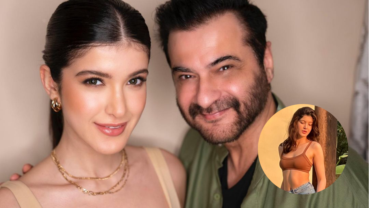 Shanaya Kapoor and Sanjay Kapoor