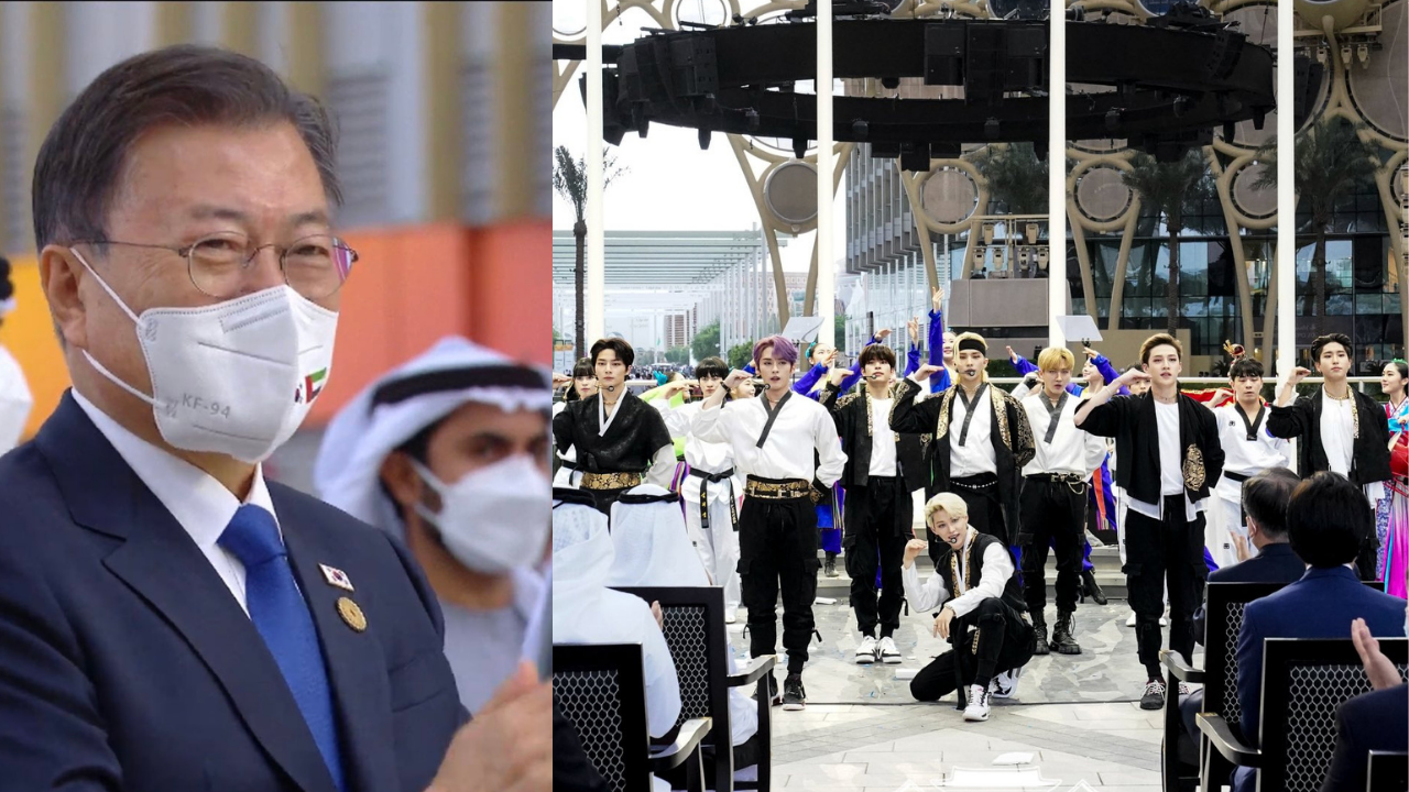 Stray Kids perform at Dubai EXPO 2020