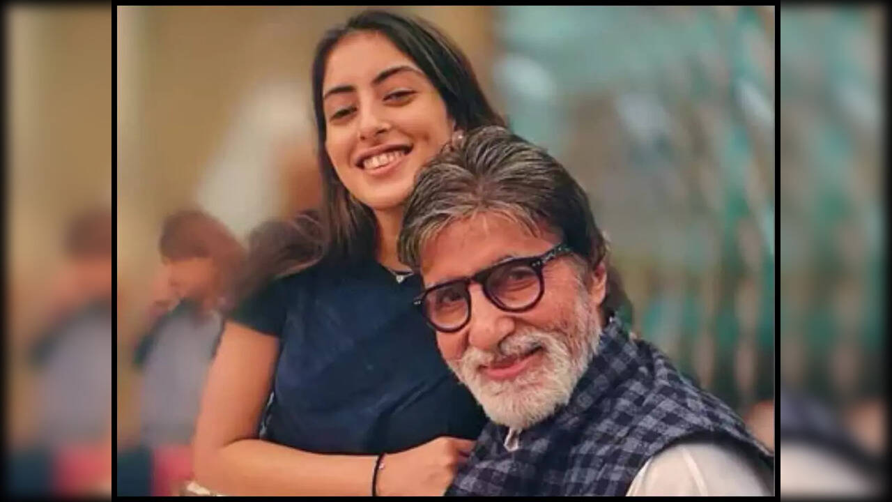 Amitabh Bachchan and Navya