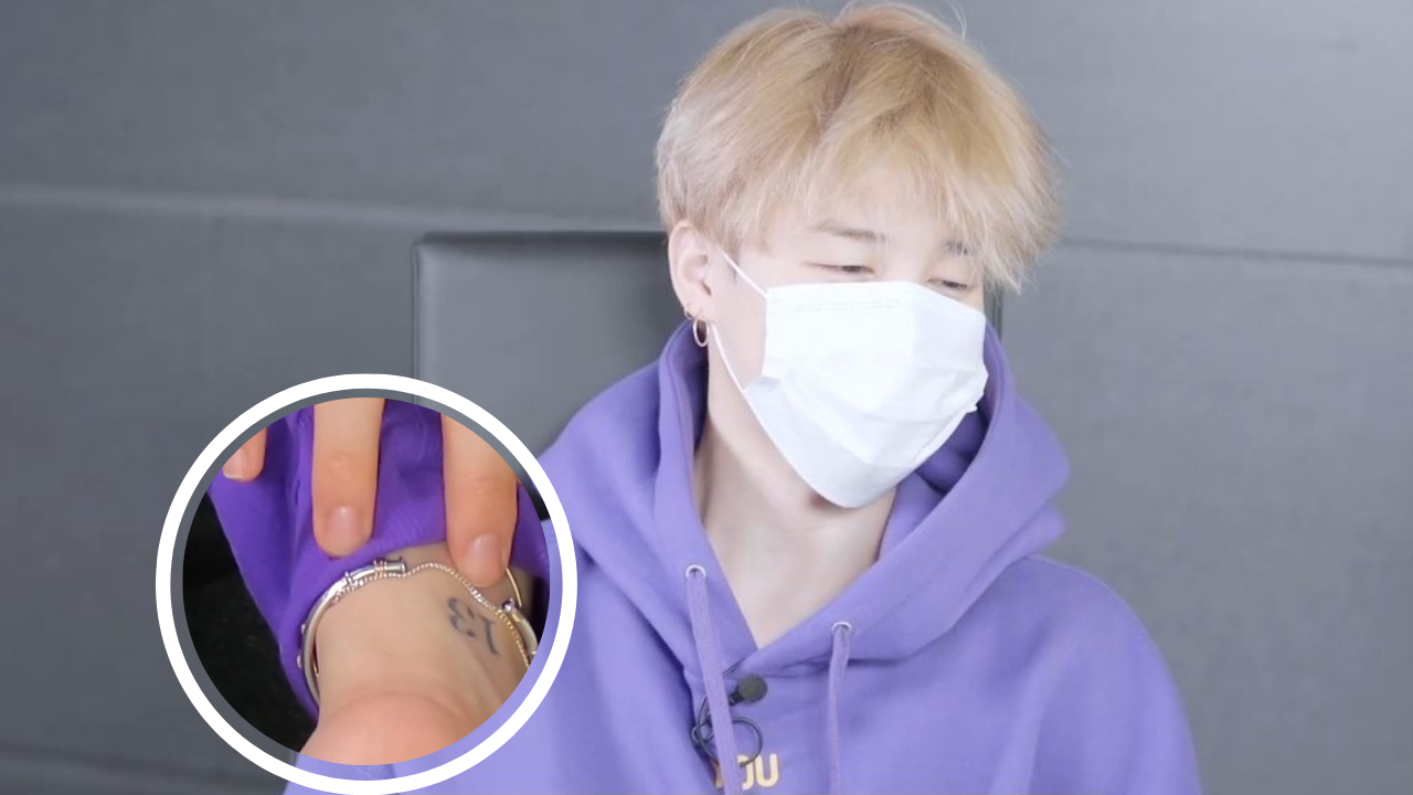 BTS Jimin 13 tattoo