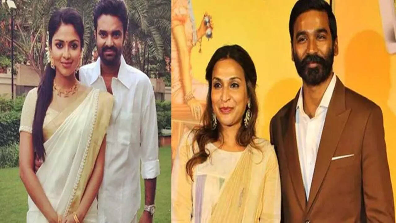 AL Vijay- Amala Paul to Dhanush-Aishwaryaa