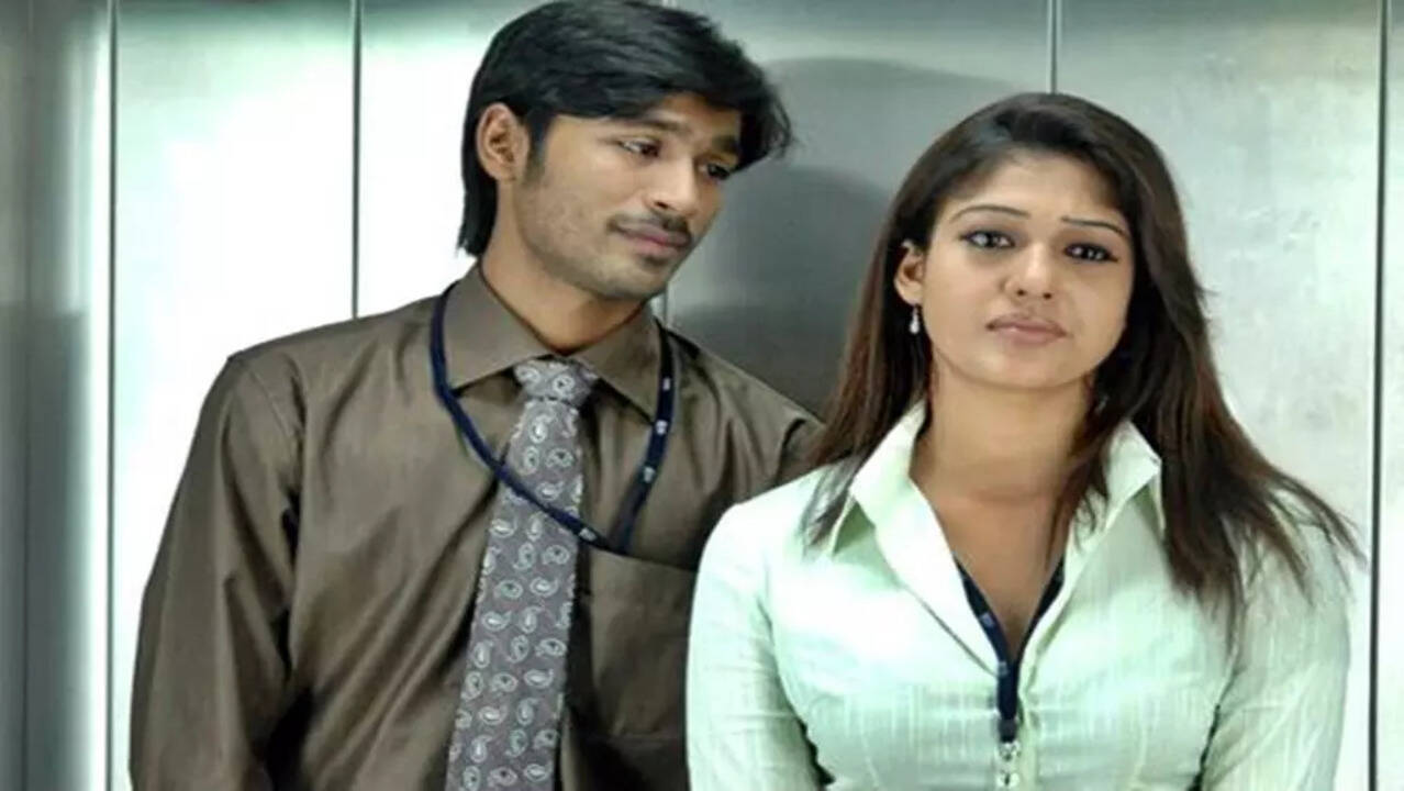 Dhanush and Nayanthara