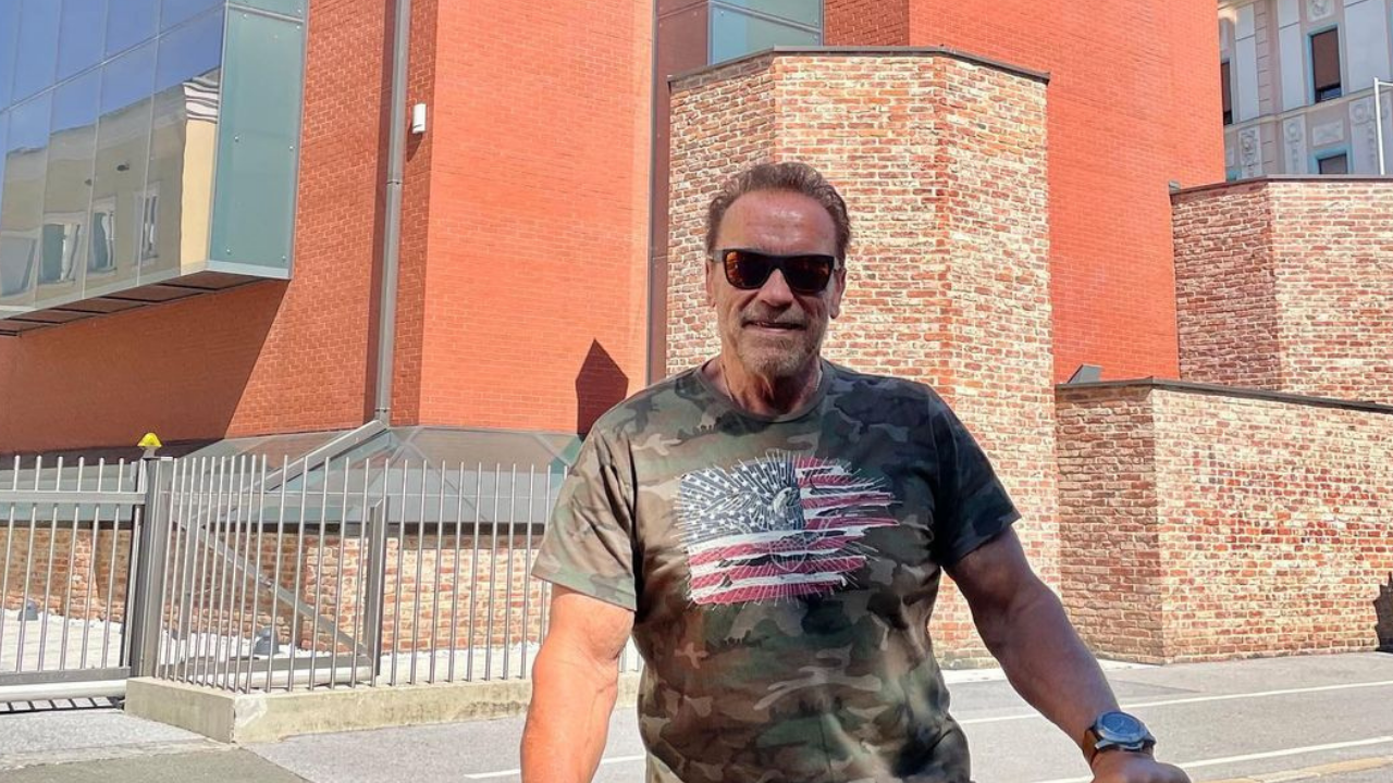 Arnold Schwarzenegger met with an accident