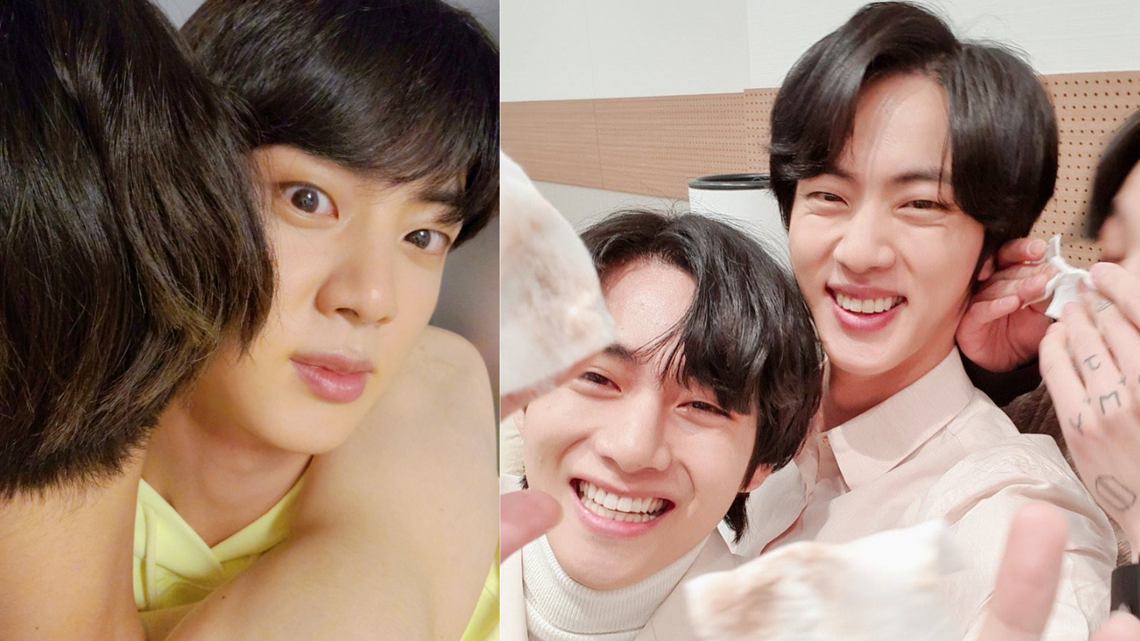 BTS Photobombing each other