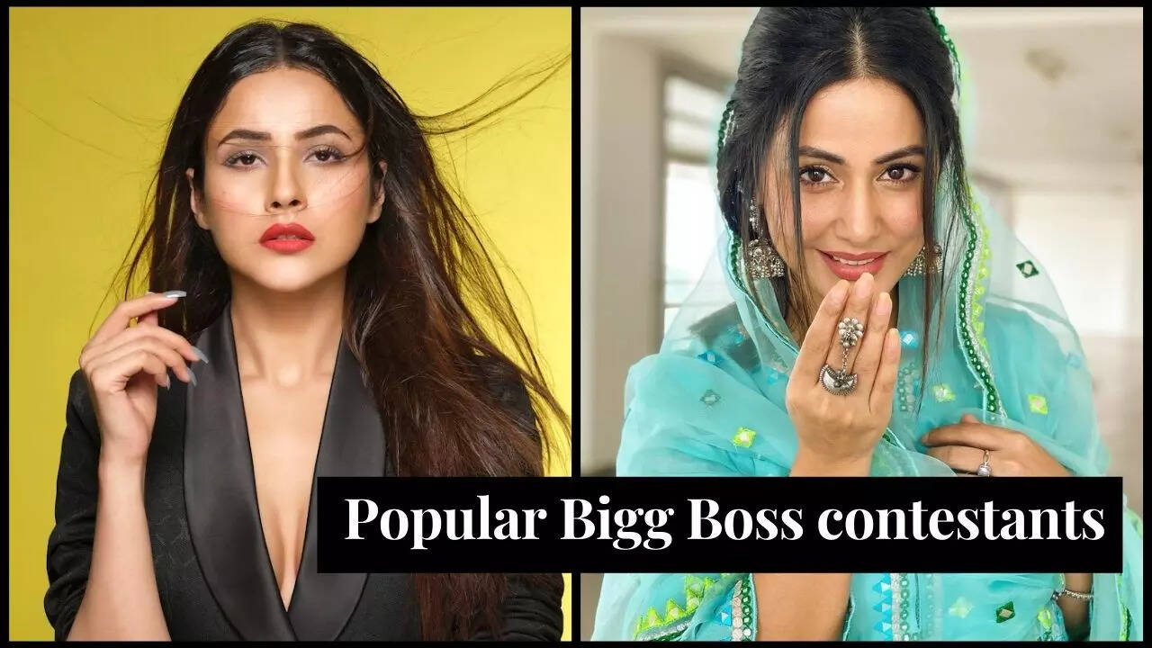 Popular Bigg Boss contestants