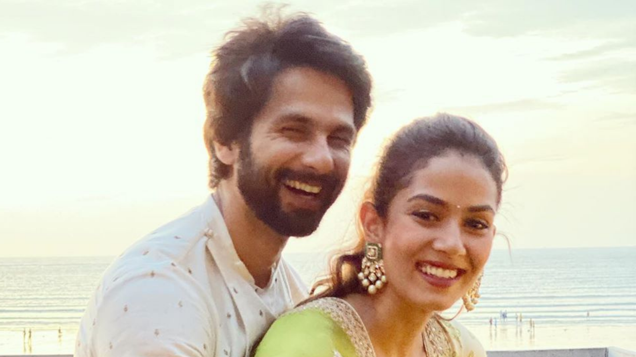 Shahid Kapoor and Mira Rajput