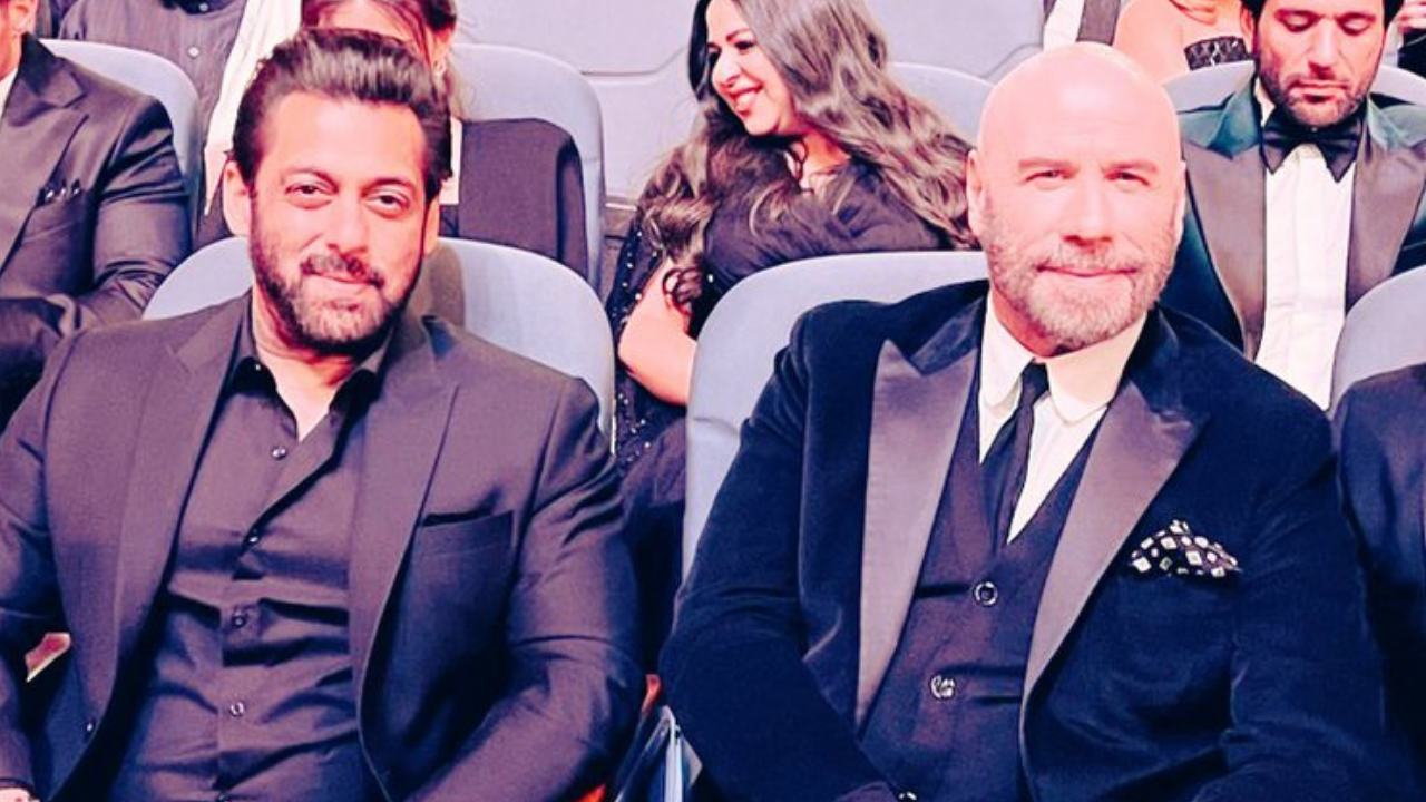 Salman Khan and John Travolta