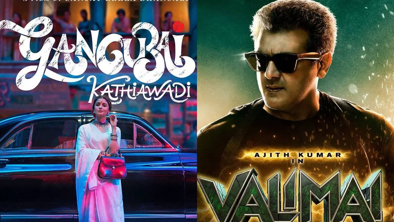 Big clash! Thala Ajith's Valimai to lock horns with Alia Bhatt's Gangubai Kathiawadi at the box office