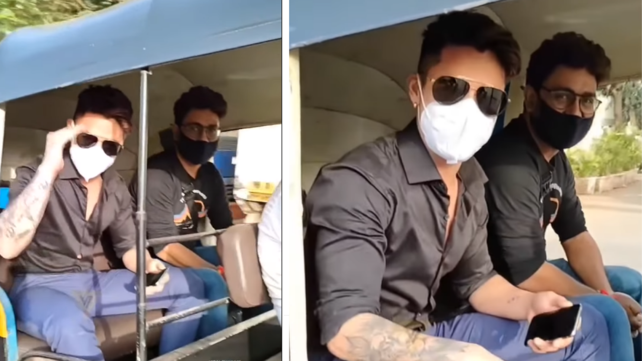 Pratik Sehajpal in auto