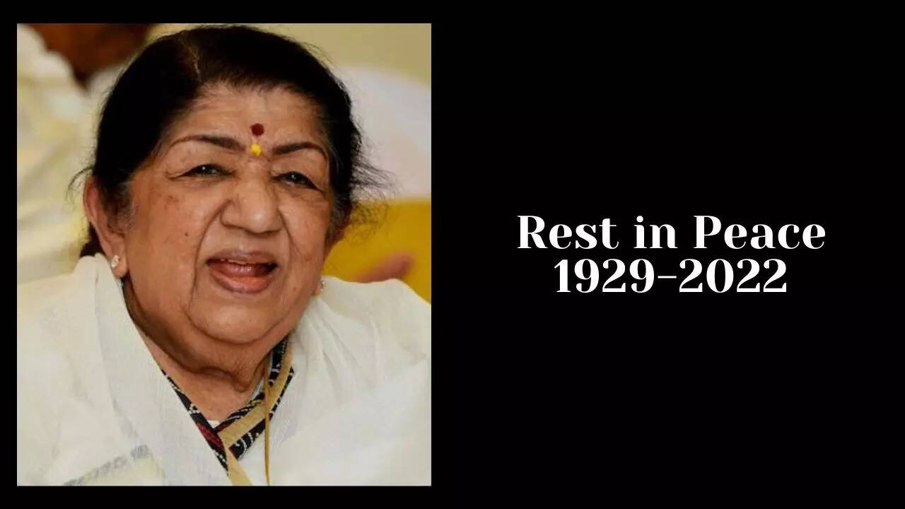 Lata Mangeshkar passes away