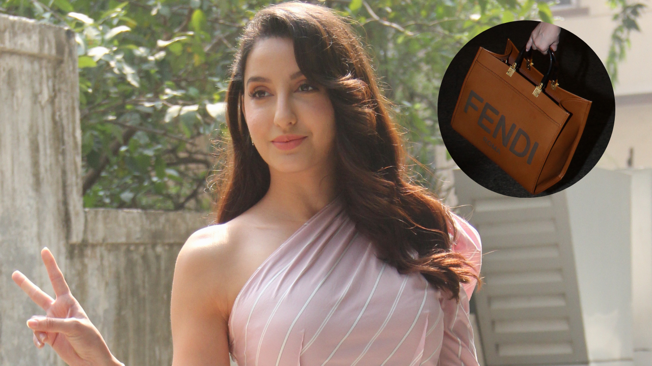 Nora fatehi's handbag collection