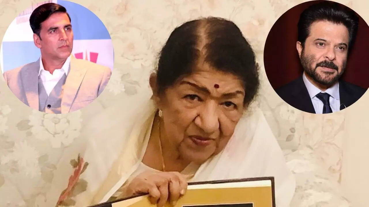 Akshay, Anil Kapoor mourn demise of Lata Mangeshkar