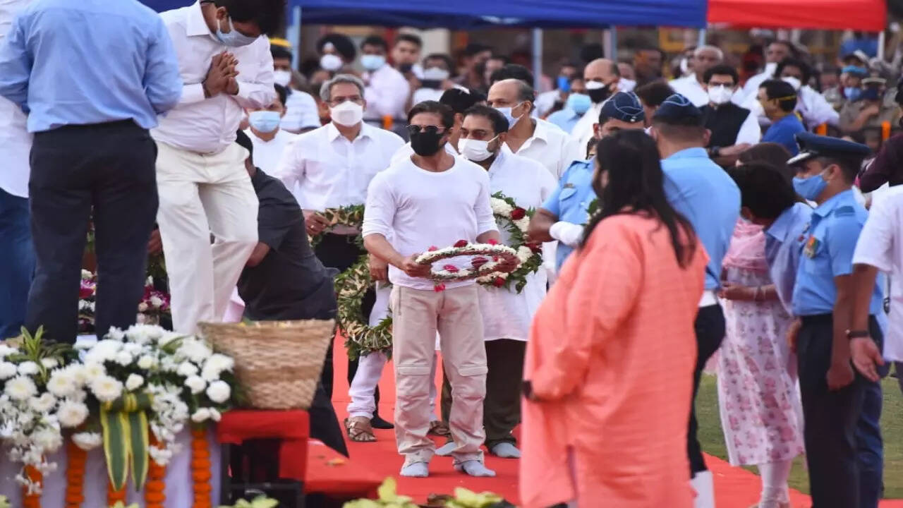 Lata ji's funeral