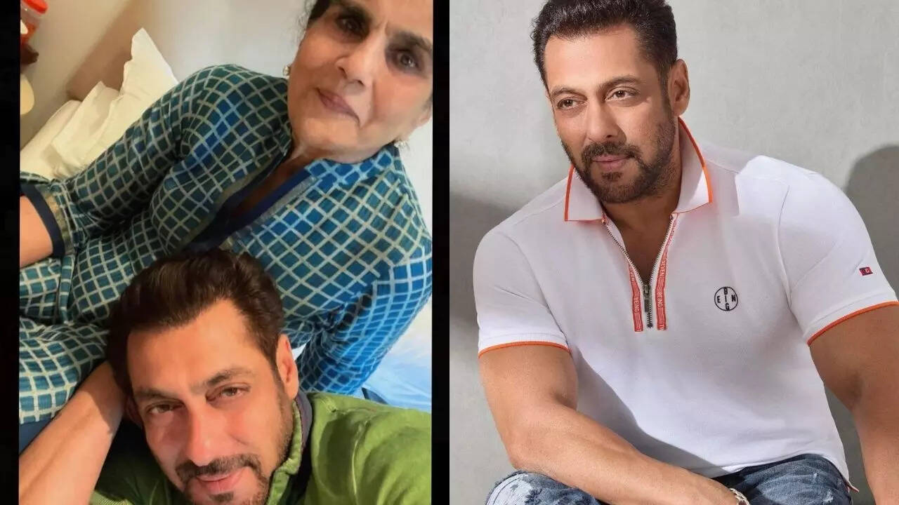 Salman Khan shares his mother's photo