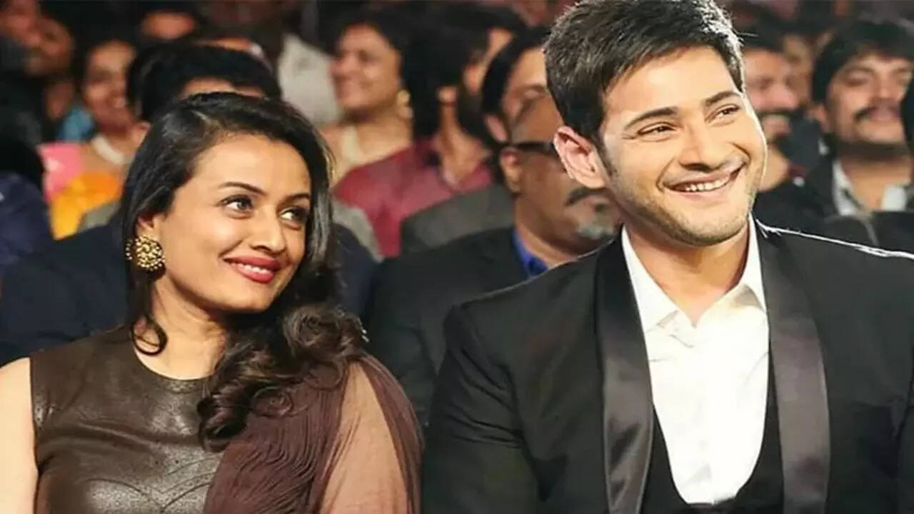 Namrata Shirodkar and Mahesh Babu