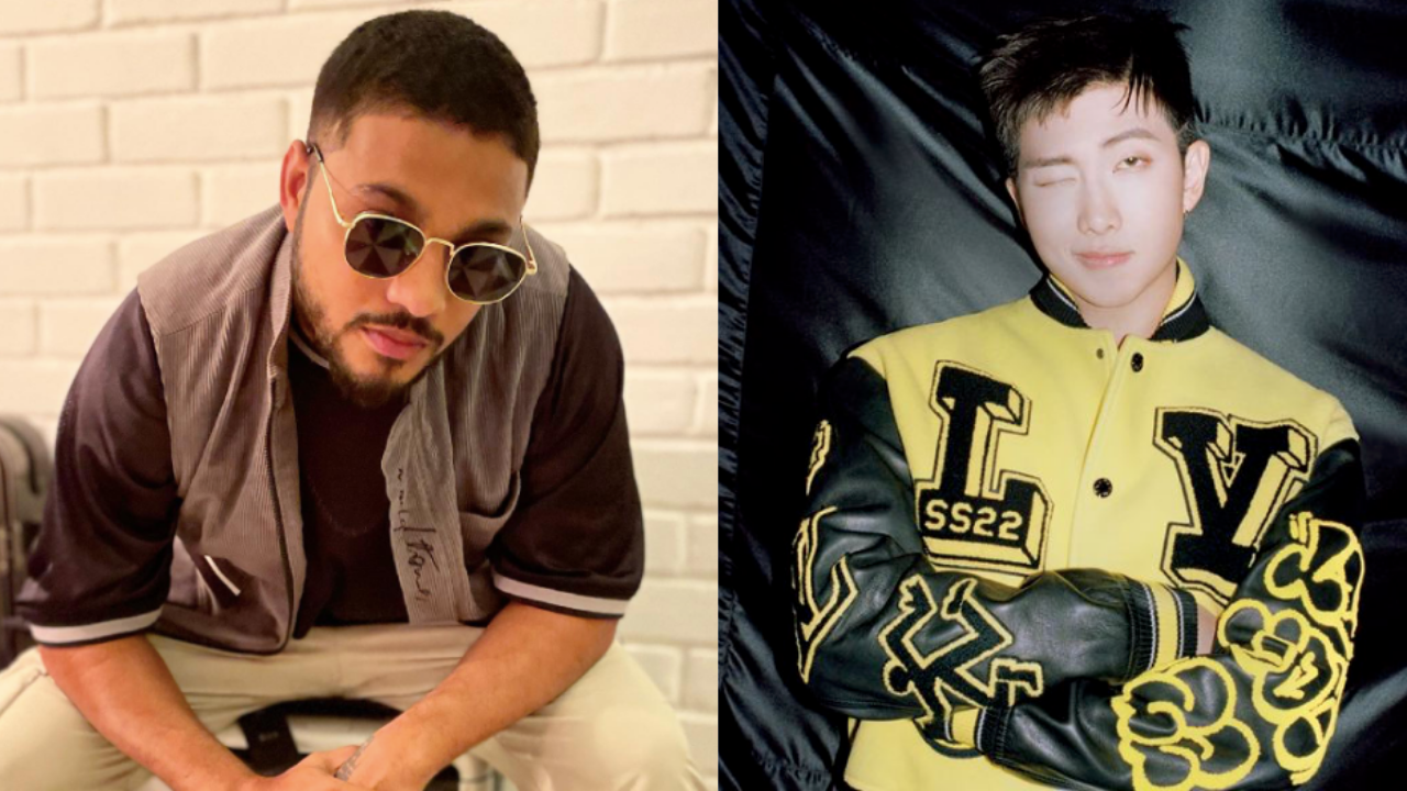 Rapper Raftaar was once accused of plagiarising BTS' RM's music video concept