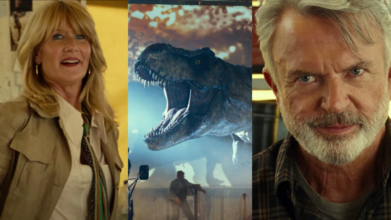 Sam Neill and Laura Dern reunite for Jurassic World: Dominion