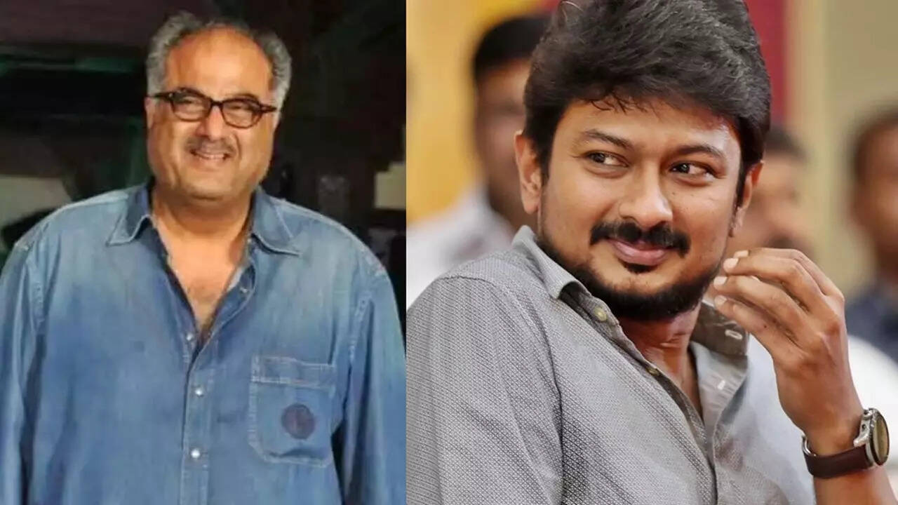 Boney Kapoor and Udhayanidhi