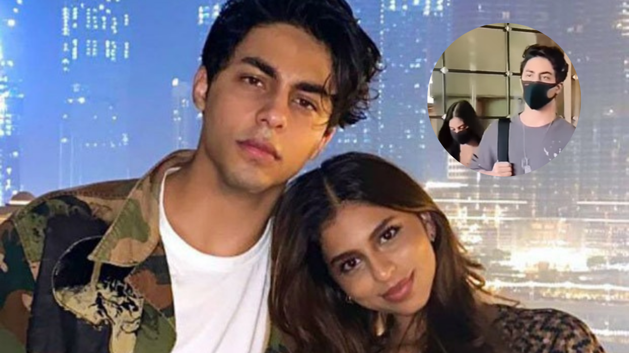 Aryan Khan and Suhana Khan