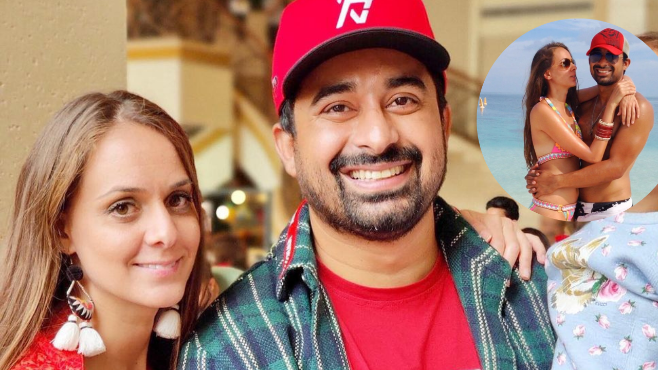 Rannvijay Singha shares bikini pics of wife