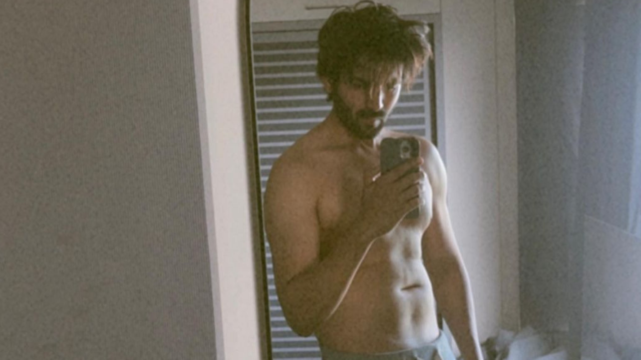 Kartik Aaryan shared shirtless pic on V Day