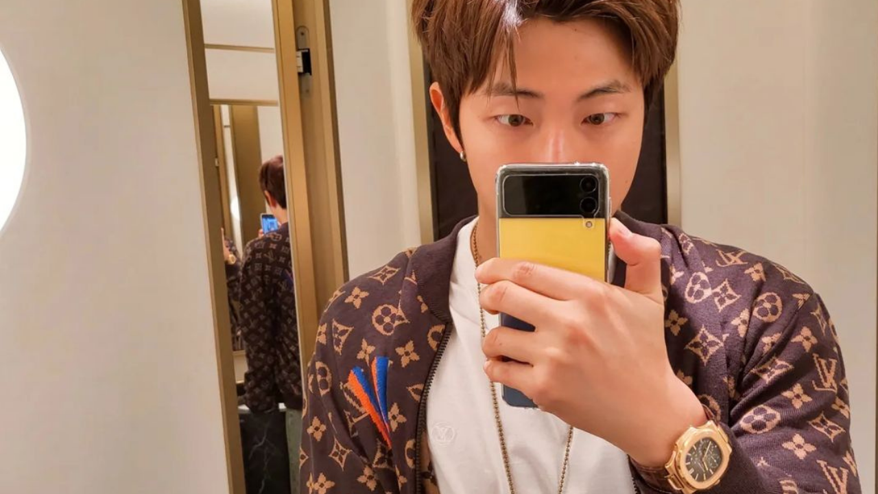 BTS' RM sported a swanky watch in latest post