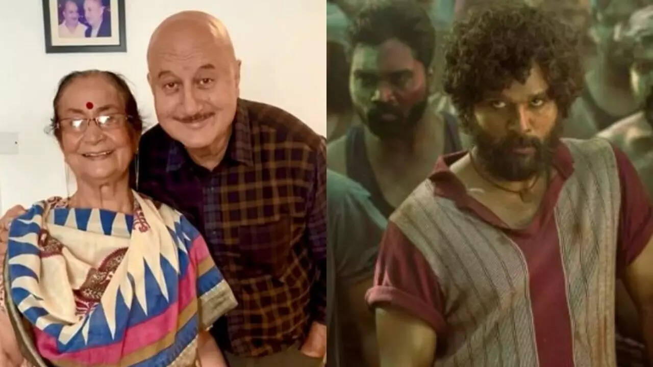 Anupam Kher - Allu Arjun