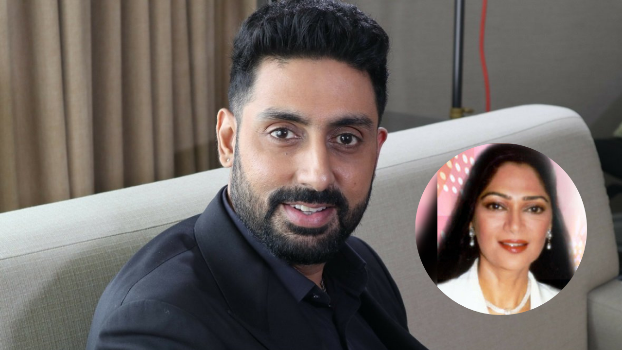 Abhishek Bachchan and Simi Garewal