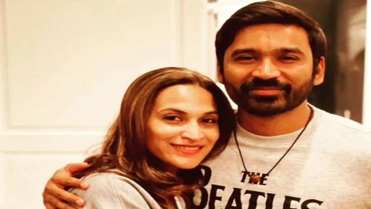 Dhanush and Aishwaryaa