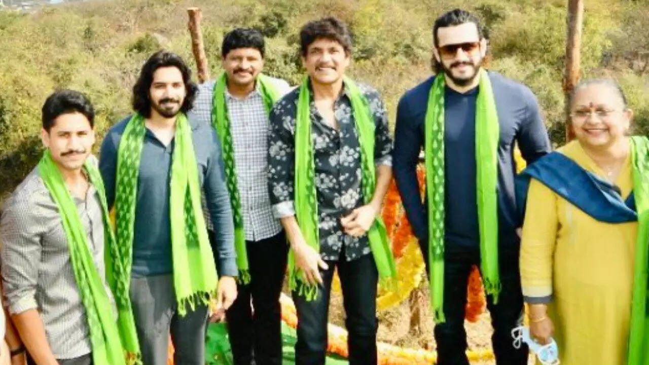 Nagarjuna lays foundation for 1,080-acre urban forest