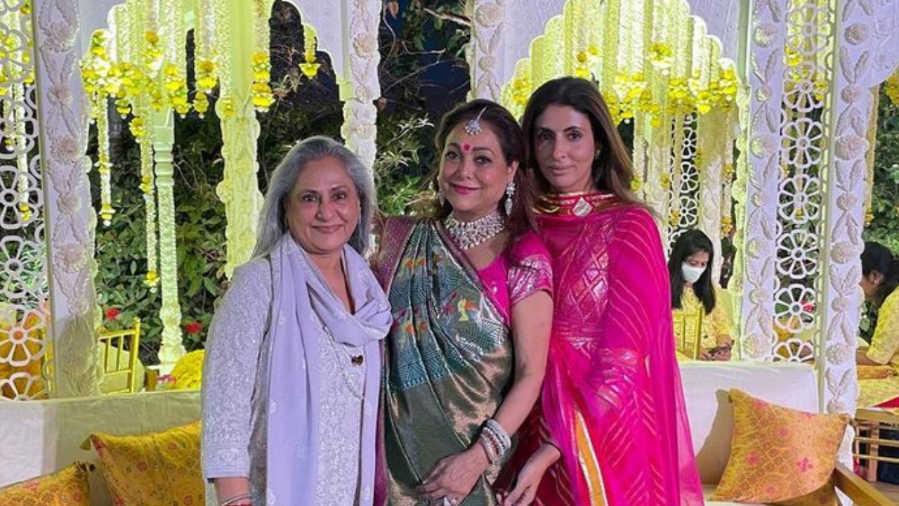 Shweta Bachchan, Jaya Bachchan, Tina Ambani