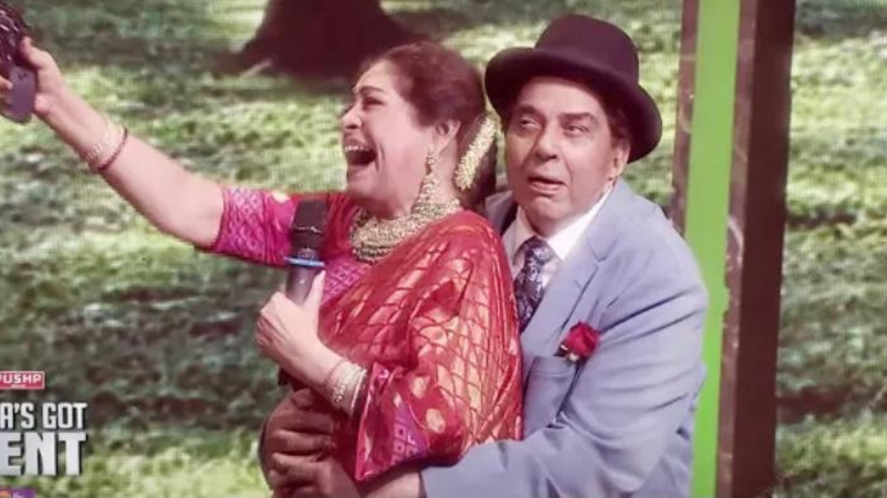 Dharmendra and Kirron Kher on IGT