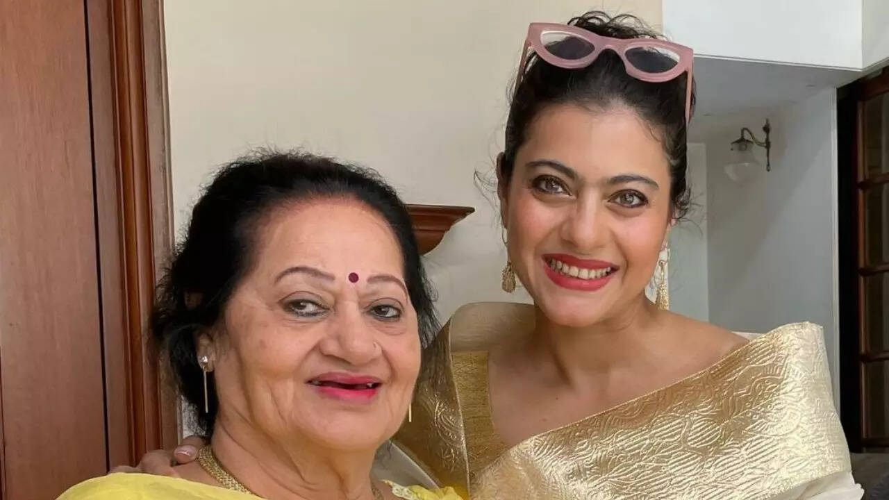 Kajol pens a sweet note for mom-in-law Veena on her birthday;  jokes she ‘feels more married' to her than Ajay Devgn