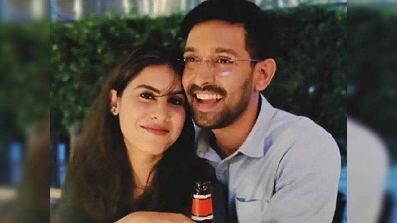 Vikrant Massey with Sheetal Thakur